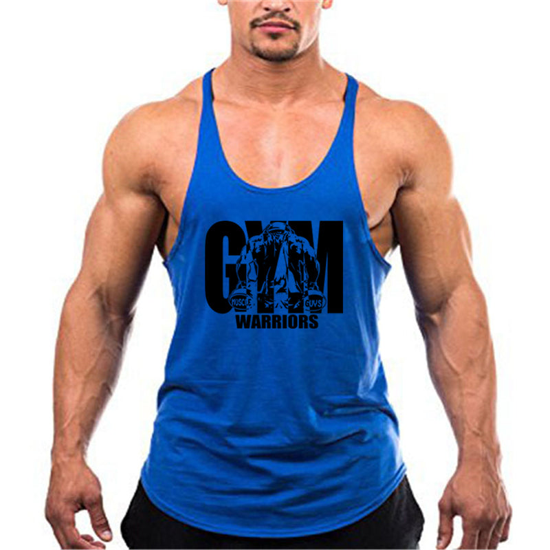 Men's 'Gym Warrior' Bodybuilding Tank Top