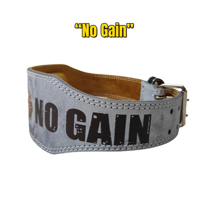 'No Pain No Gain' Dog Lifting Belt