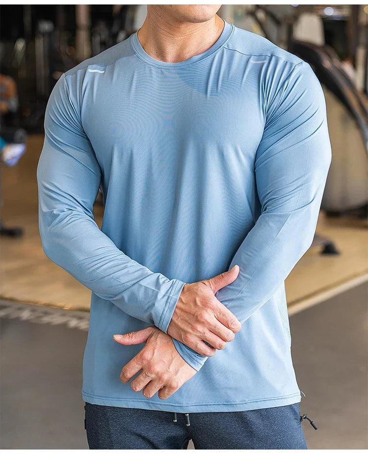 Men's Long Sleeve Workout Shirt