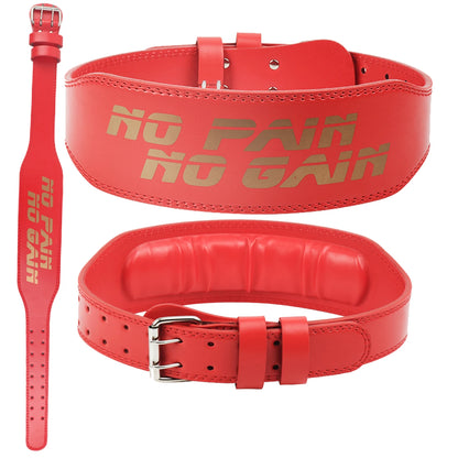 'No Pain No Gain' Lifting Belt