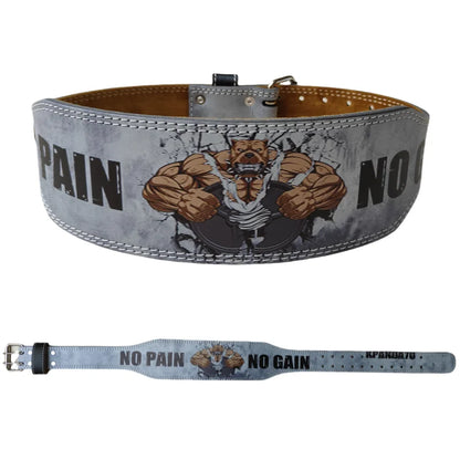 'No Pain No Gain' Dog Lifting Belt