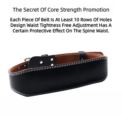 Plain Black Lifting Belt