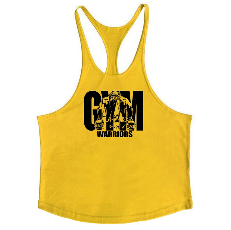 Men's 'Gym Warrior' Bodybuilding Tank Top