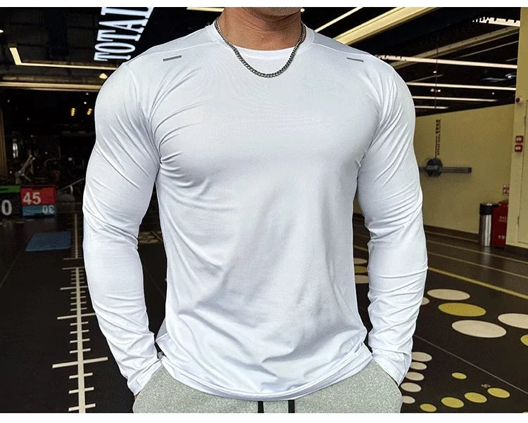 Men's Long Sleeve Workout Shirt